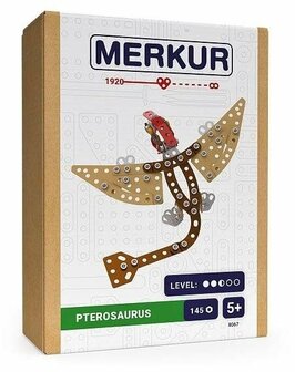 Merkur - Pterodactyl - metalen constructieset - 145 onderdelen