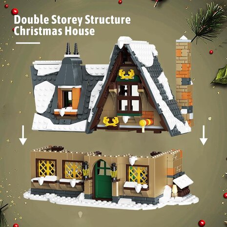 Mould King 16049S Christmas Cottage