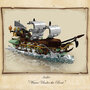 Mold King 10067 Flying Dutchman in a Bottle